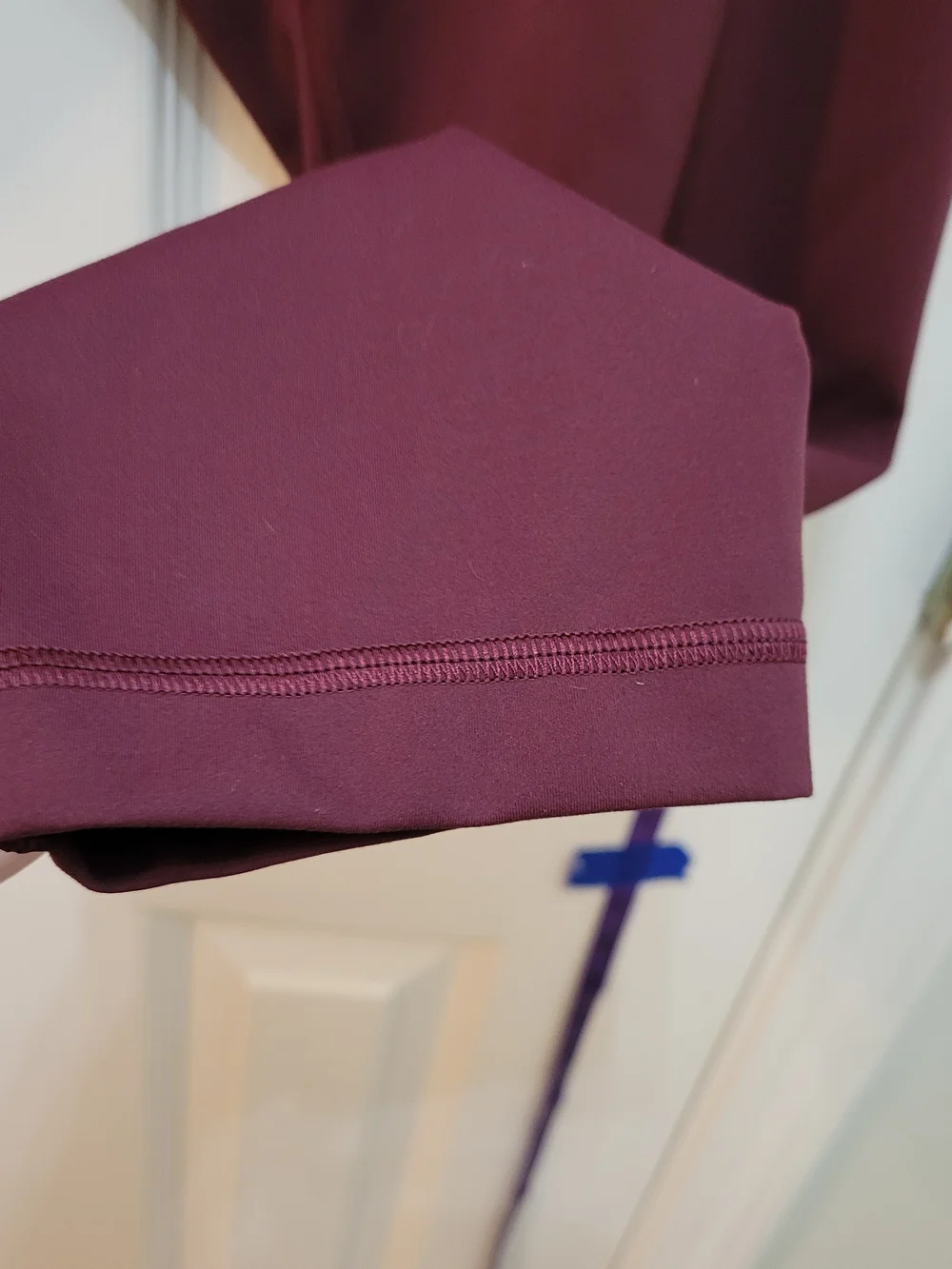 lululemon athletica High-Rise 7/8 Leggings in Deep Burgundy